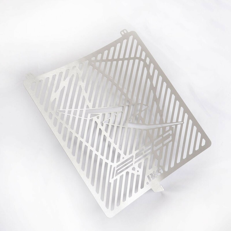 Protector de radiador R&G RACING - acero inoxidable