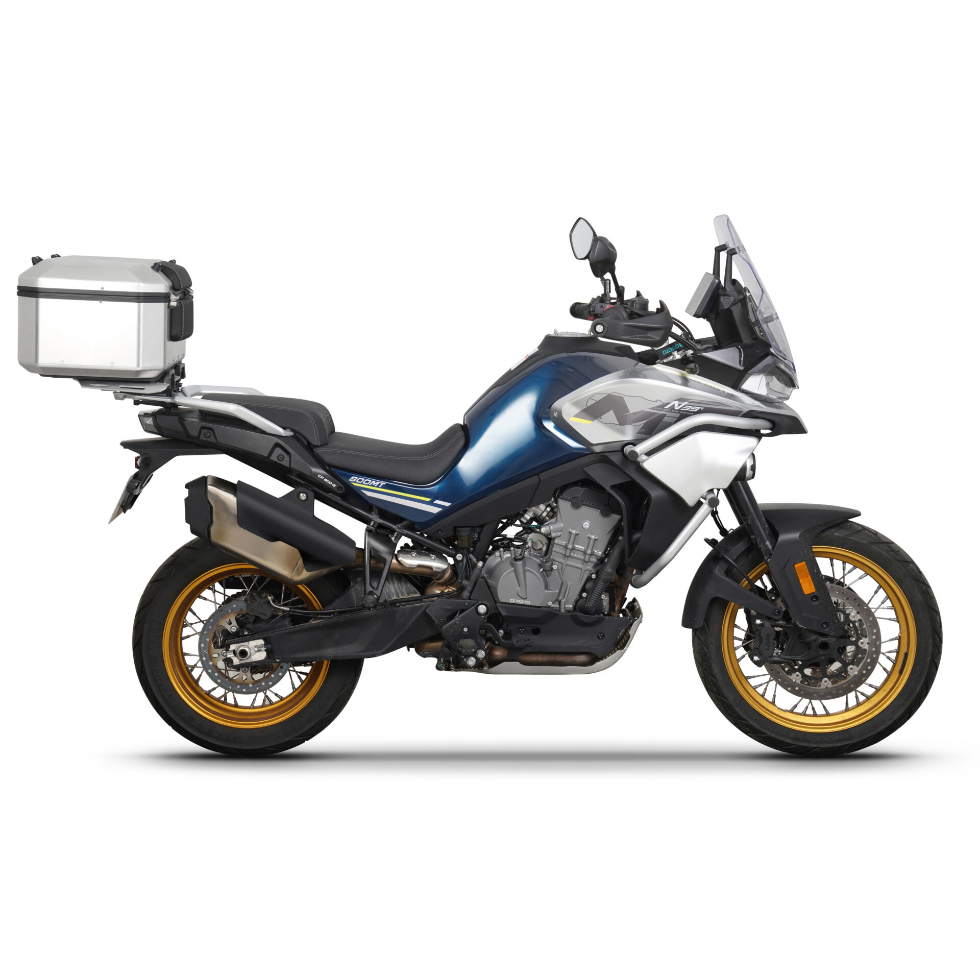 Fijacion Para Maleta Superior Moto Cf Moto 800Mt