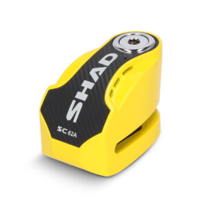 *Antirrobo De Disco Con Alarma Sc62A - Amarillo