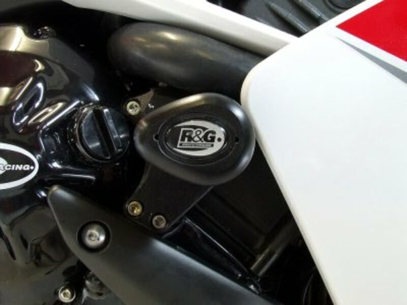 Protectores de carenado R&G RACING Aero superiores - negro
