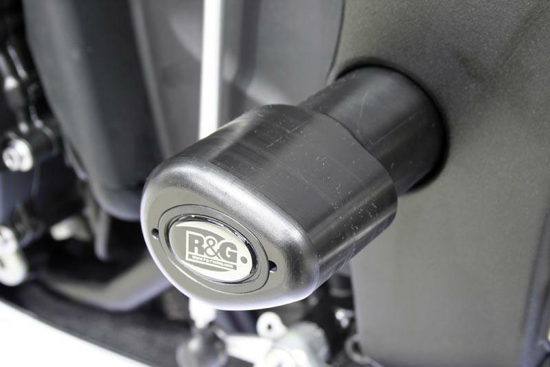 Protectores de carenado R&G RACING Aero superiores - negro