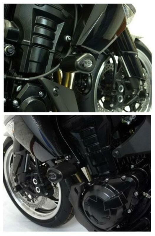 Protectores de carenado R&G RACING Aero - negro