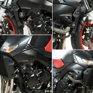 Protectores de carenado R&G RACING Aero - negro