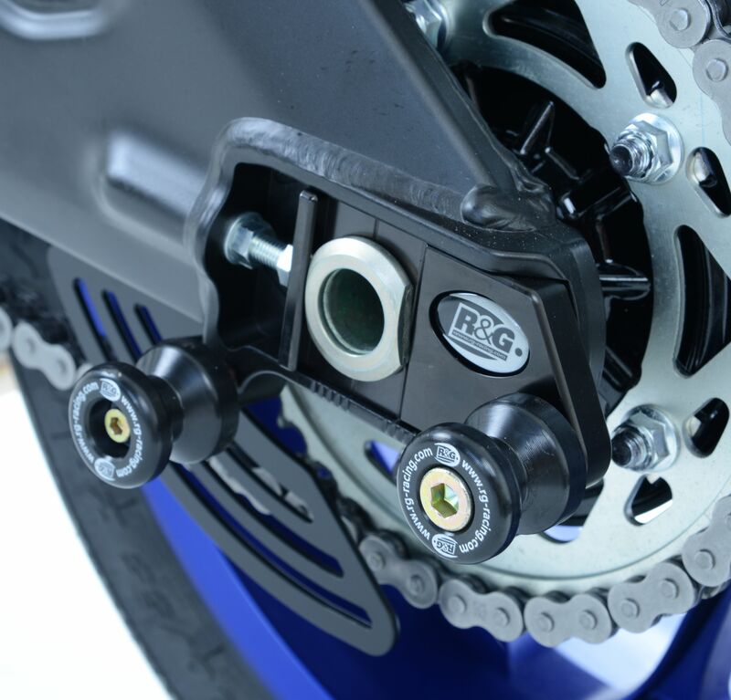 Diábolos R&G RACING con placa de montaje - negro