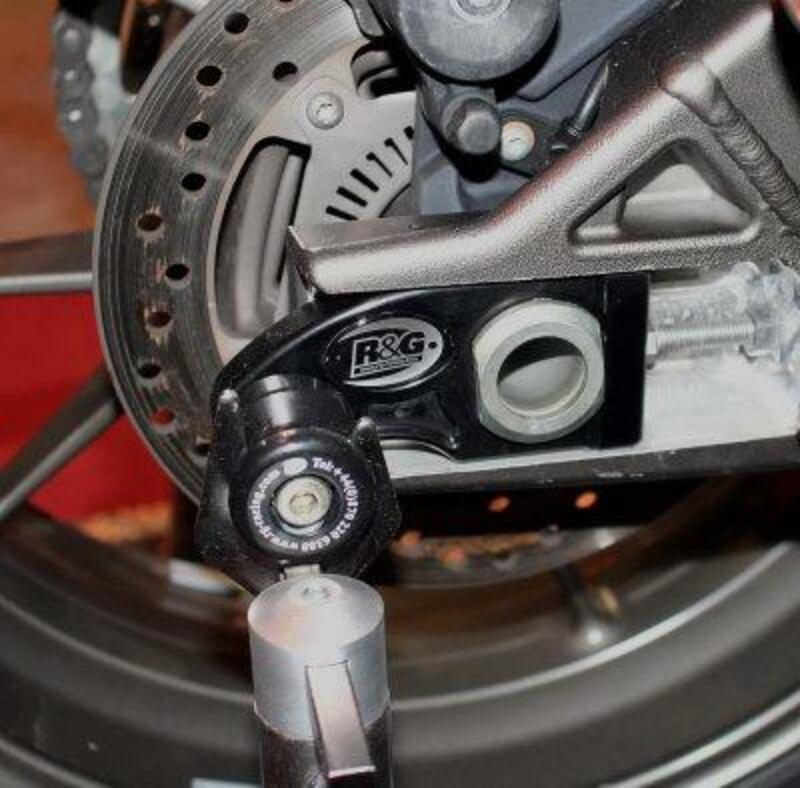 Diábolos R&G RACING con placa de montaje - negro