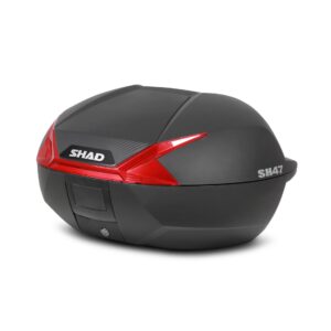 Top Case Sh47 Reflector Rojo