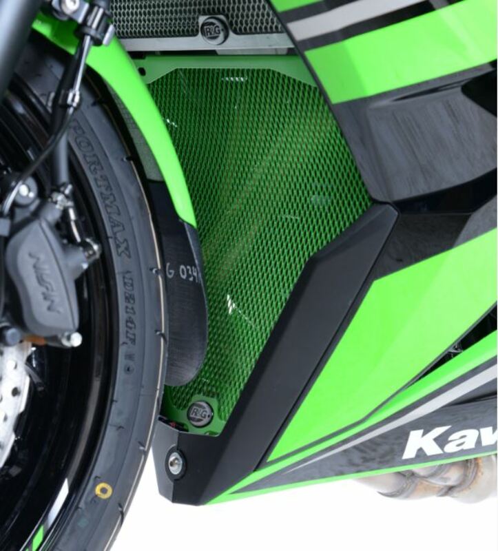 R&G Racing Aluminium Headpipe grille - Kawasaki