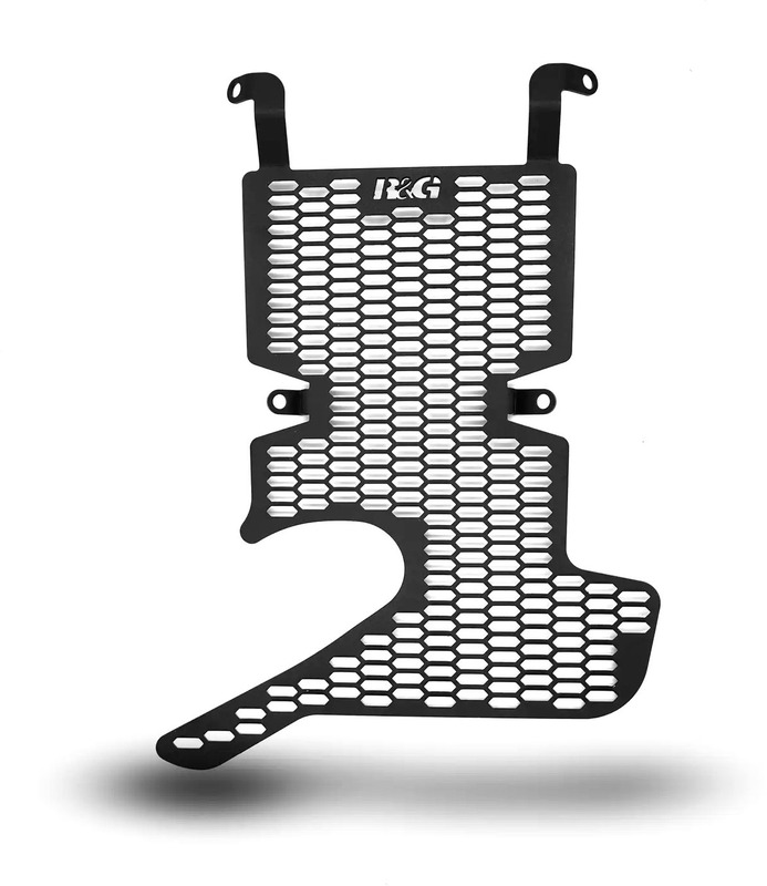 Rejilla para colector R&G RACING Pro aluminio - Negro