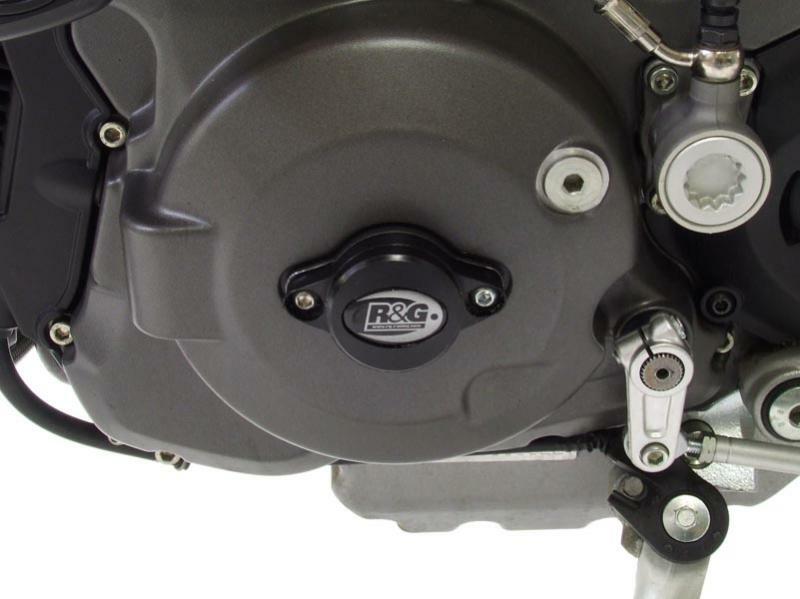 Protector de motor izquierdo R&G RACING - negro