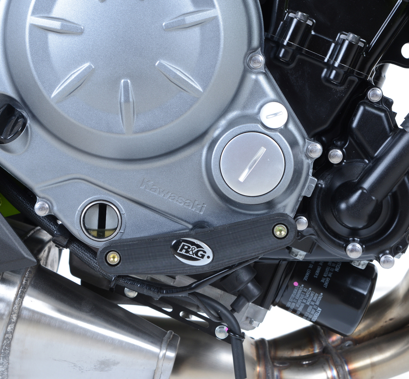 Protector de motor derecho R&G RACING - negro
