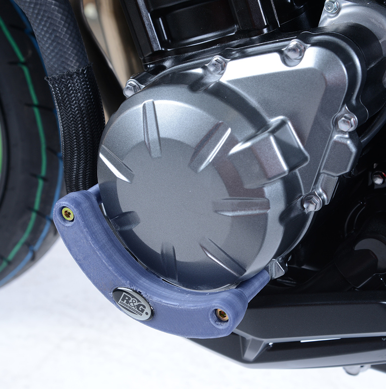 Protector de motor izquierdo R&G RACING - negro