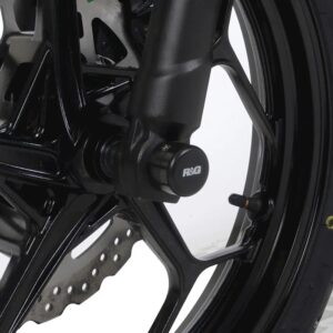 Protectores de eje delantero R&G RACING - Negro