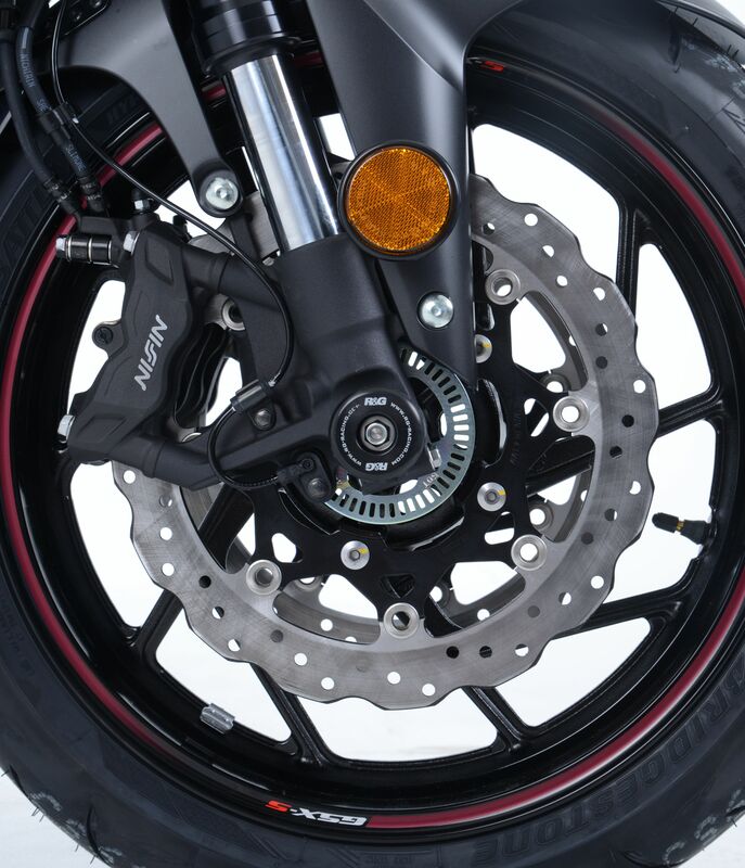R&G RACING Fork Guard Black Triumph Street Triple 765