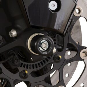 R&G RACING Fork Protectors - Black Suzuki Hayabusa