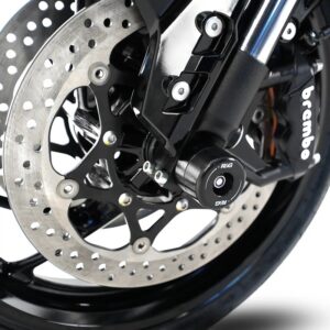 Protectores de eje delantero R&G RACING - Negro