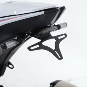 Portamatrículas R&G RACING con piloto trasero (no compatible con intermitentes OEM)