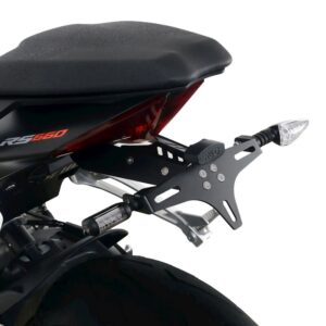 R&G RACING License Plate Holder - Black Aprilia