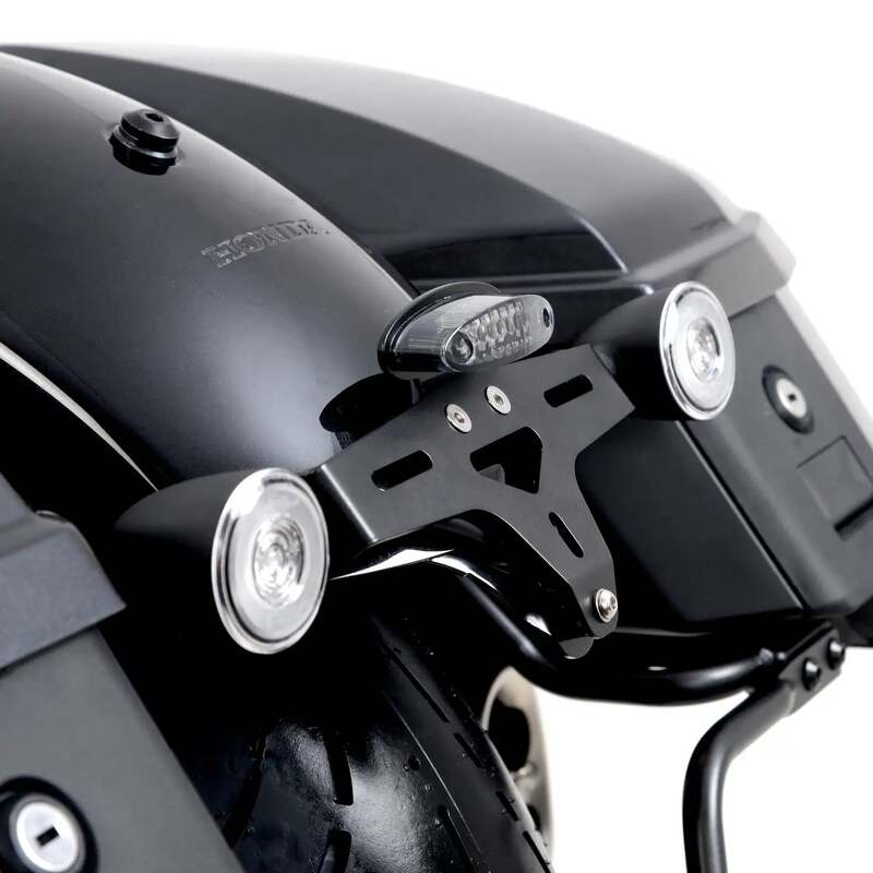 Portamatrículas R&G RACING Tail Tidy - Negro