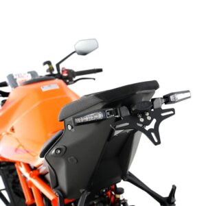 Portamatrículas R&G RACING Tail Tidy - Negro