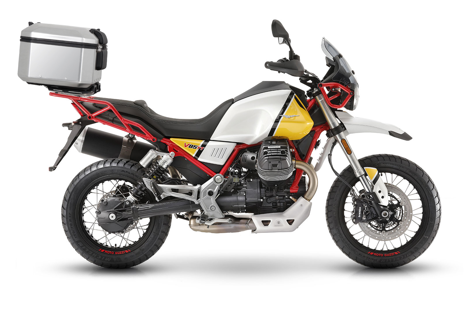 Fijacion Para Maleta Superior Motoguzzi V85 Tt