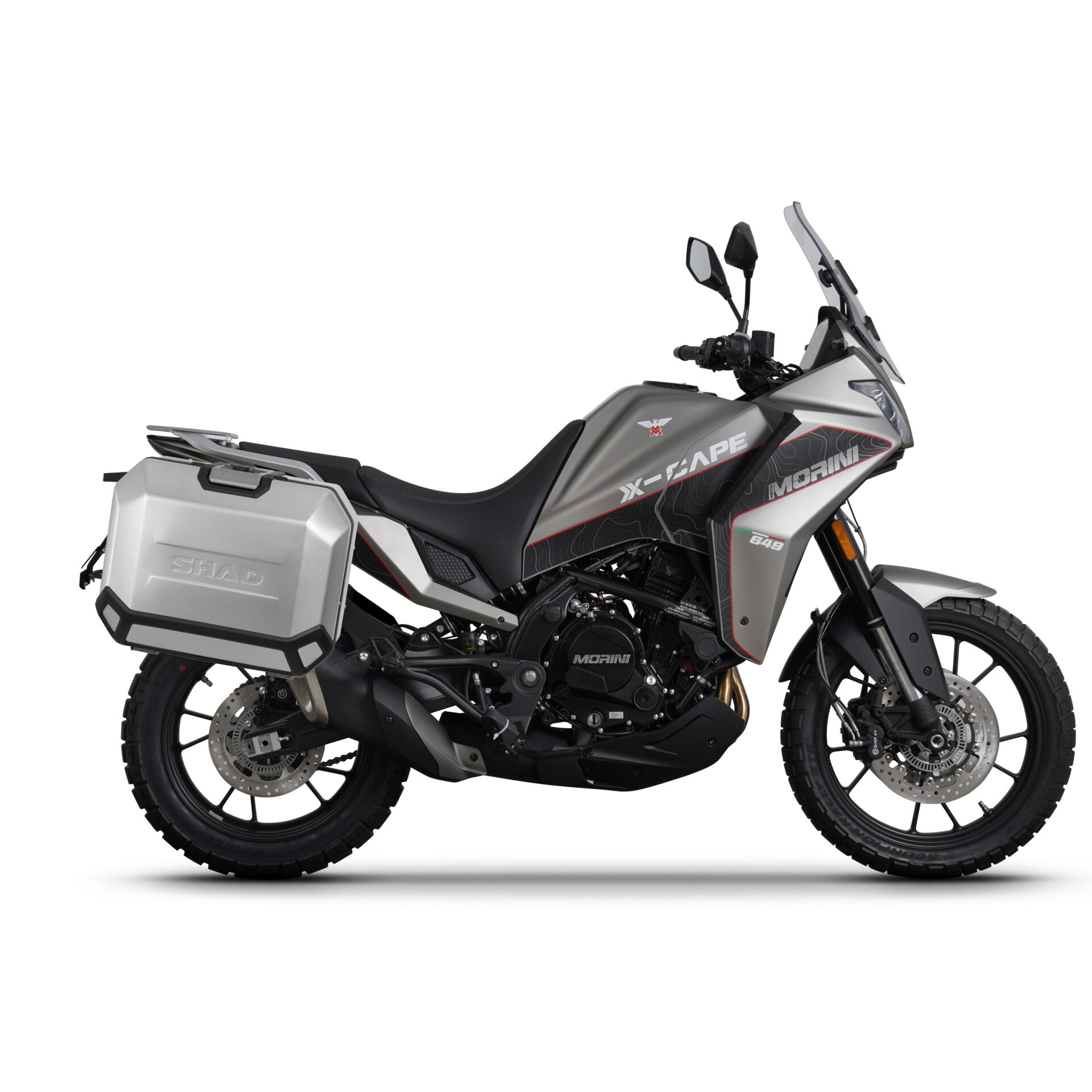 4P System Fijacion Lateral Moto Morini X-Cape 649