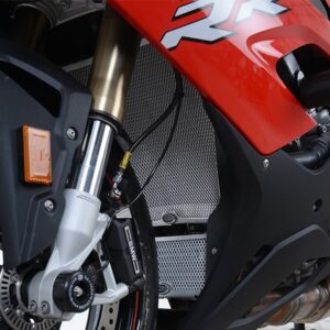 Protector de radiador de aceite R&G RACING - titanio