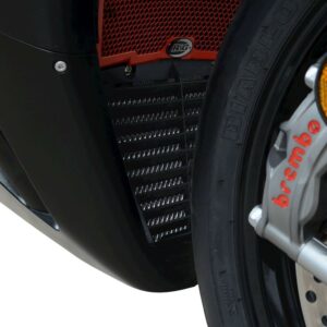 Protector de radiador de aceite R&G RACING - negro