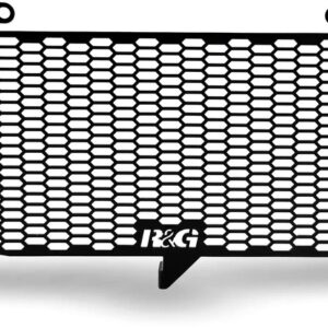 Protector de radiador de aceite R&G RACING Pro aluminio - Negro