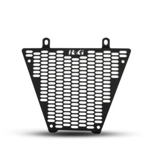 Protector de radiador de aceite R&G RACING Pro aluminio - Negro