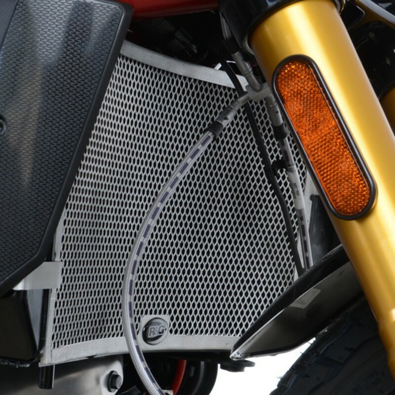 Protector de radiador R&G RACING - negro