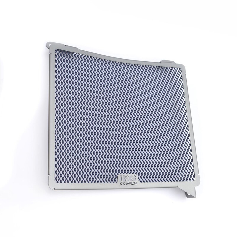Protector de radiador R&G RACING Pro - titanio