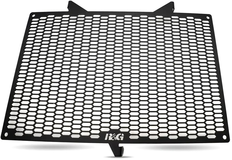 Protector de radiador R&G RACING Pro aluminio - Negro