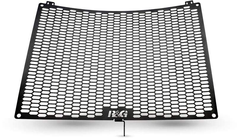 Protector de radiador R&G RACING Pro aluminio - Negro