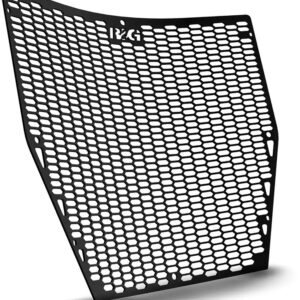 Protector de radiador R&G RACING Pro aluminio - Negro