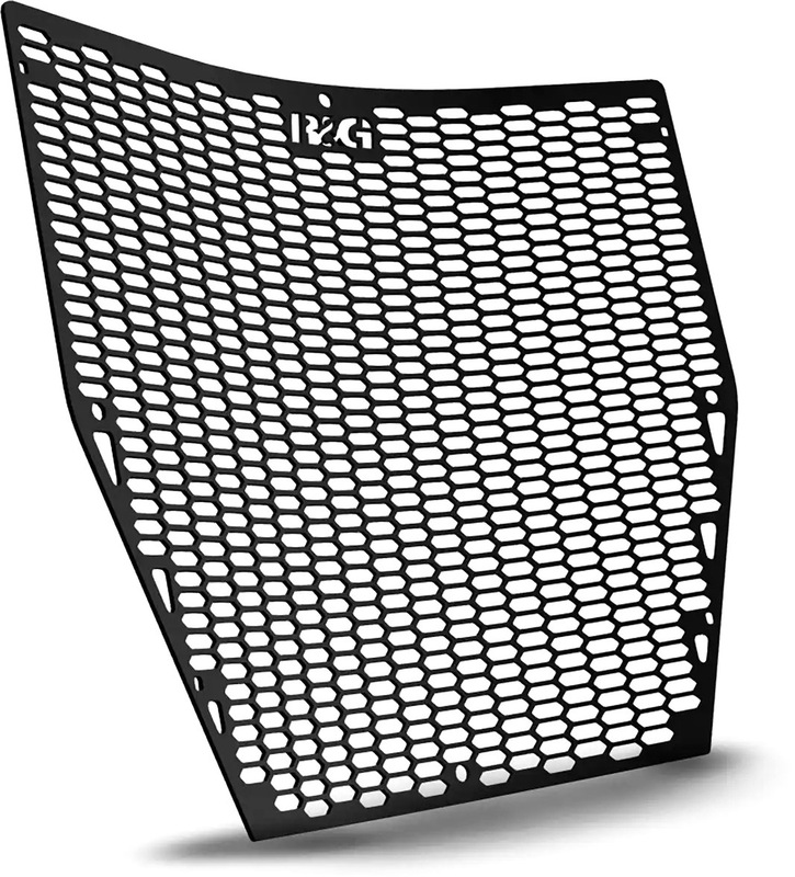 Protector de radiador R&G RACING Pro aluminio - Negro