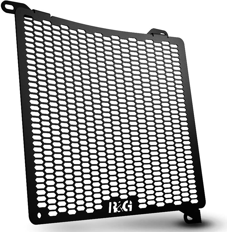 Protector de radiador R&G RACING Pro aluminio - Negro