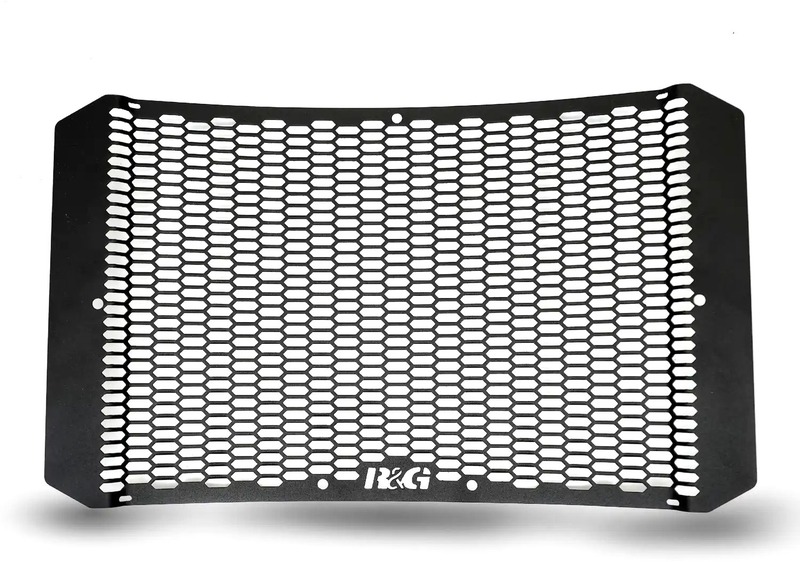 Protector de radiador R&G RACING Pro aluminio - Negro