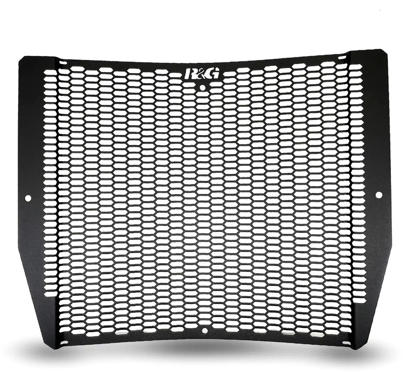 Protector de radiador R&G RACING Pro aluminio - Negro