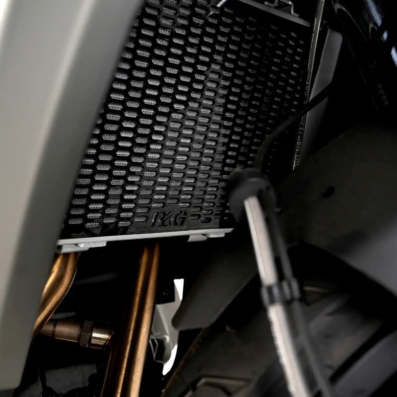 Protector de radiador R&G RACING Pro aluminio - Negro