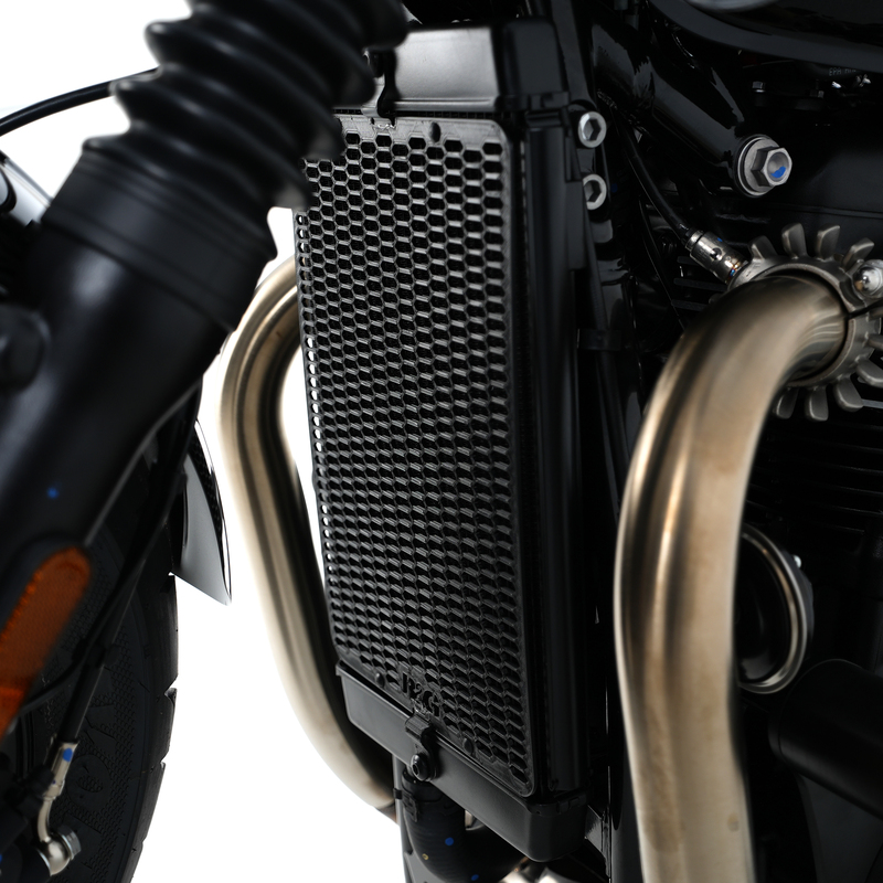 Protector de radiador R&G RACING Pro - negro