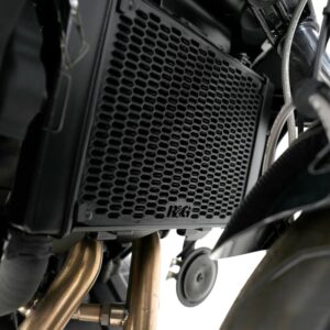 Protector de radiador R&G RACING Pro aluminio - Negro