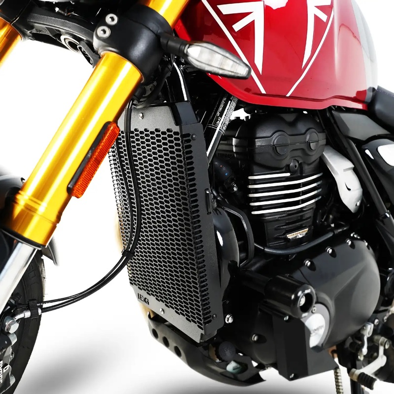 Protector de radiador R&G RACING Pro - negro