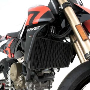 Protector de radiador R&G RACING Pro - negro