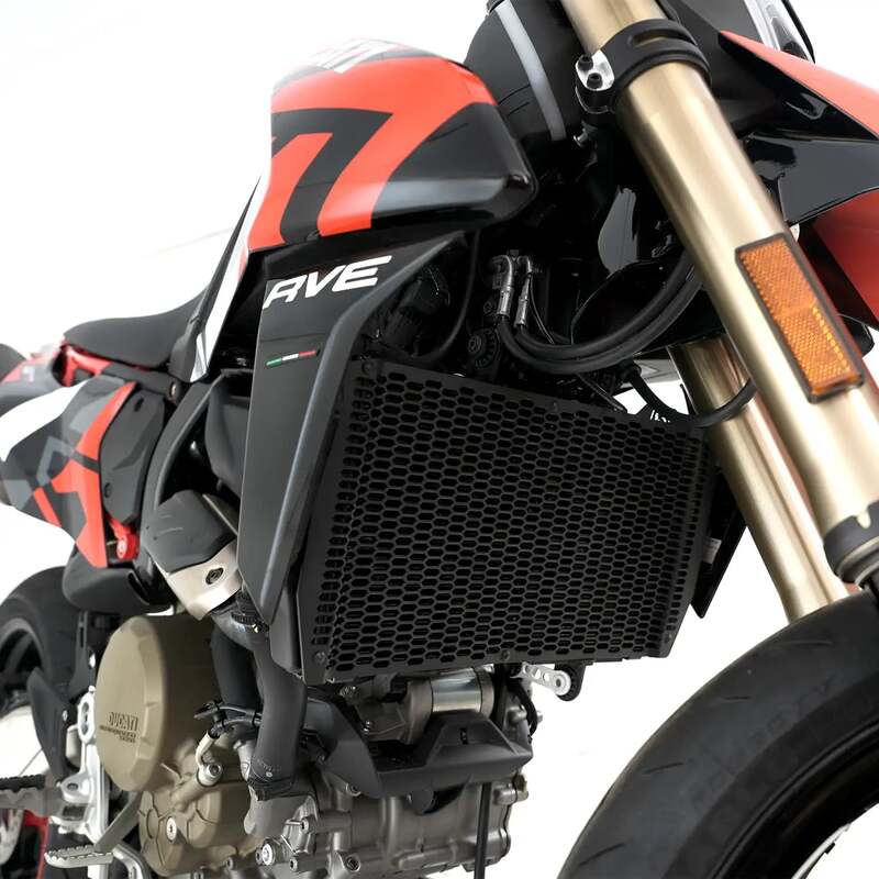Protector de radiador R&G RACING Pro - negro