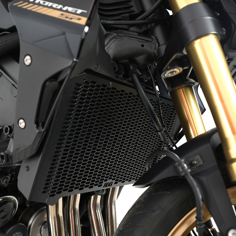 Protector de radiador R&G RACING Pro - negro