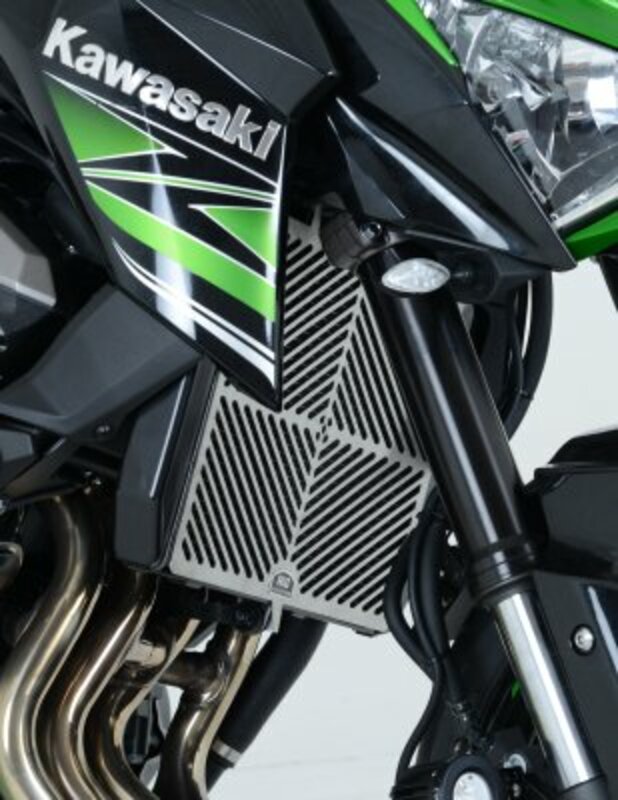 Protector de radiador R&G RACING - acero inoxidable