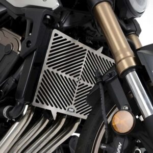 Protector de radiador R&G RACING - acero inoxidable