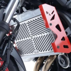 Protector de radiador R&G RACING - acero inoxidable
