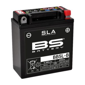 Batería BS Battery BB5L-B AGM activada de fábrica 12V (equivale a YB5L-B)