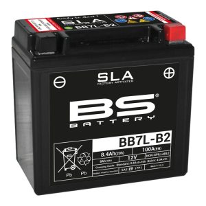 Batería BS Battery BB7L-B2 AGM activada de fábrica 12V (equivale a YB7L-B2)